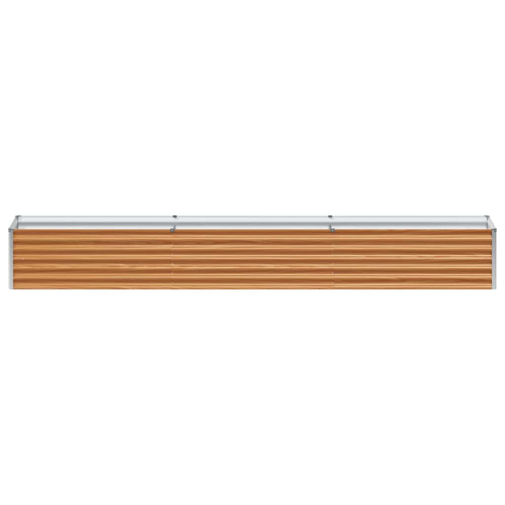 Letto rialzato da giardino 290 x 50 x 36 cm Acciaio zincato | homemem39