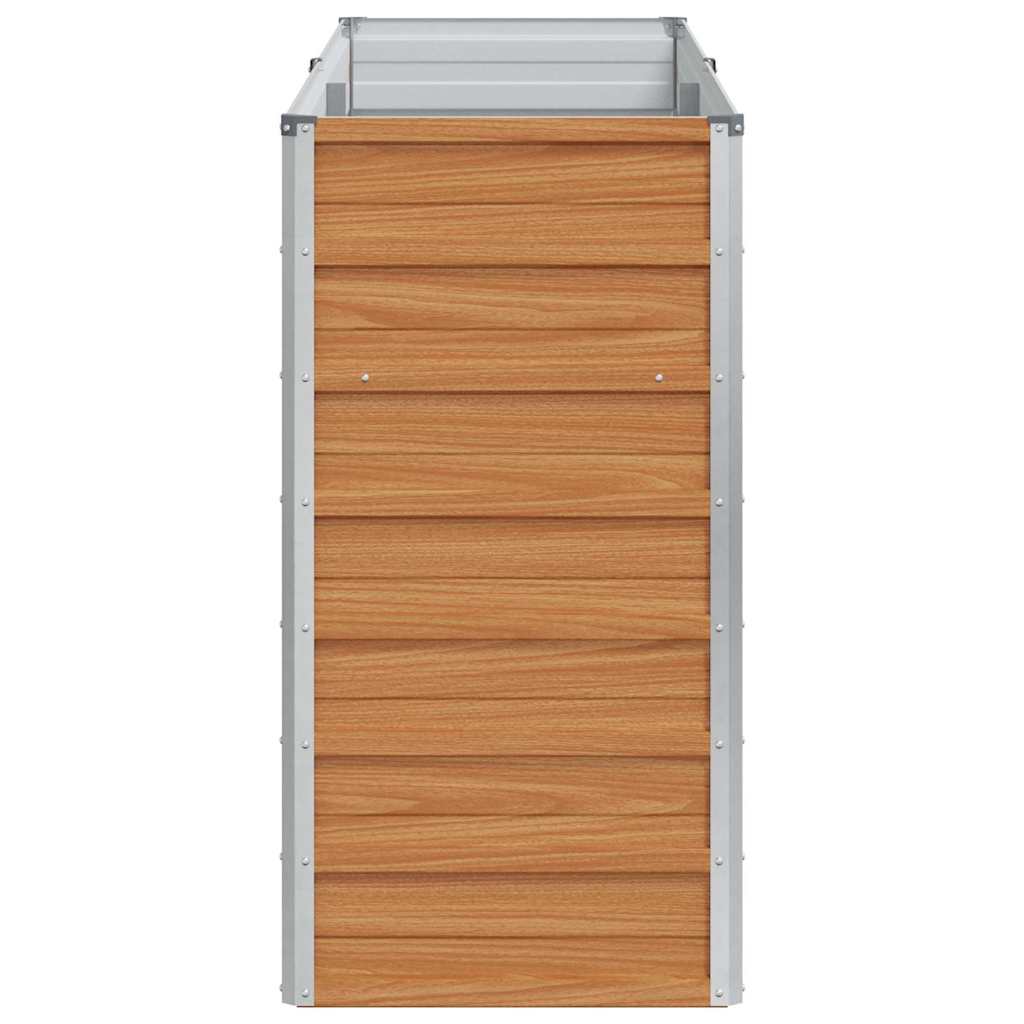 Letto rialzato da giardino Marrone Chiaro 160 x 40 x 77 cm