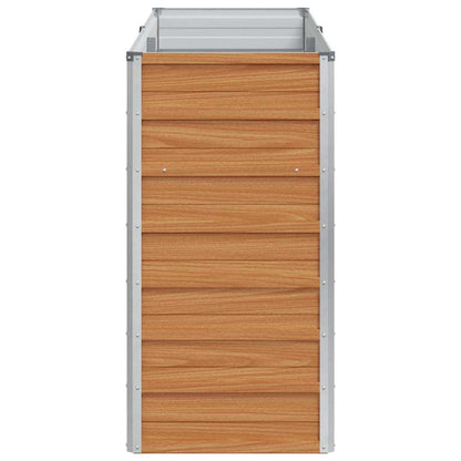 Letto rialzato da giardino Marrone Chiaro 160 x 40 x 77 cm