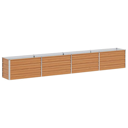 Letto rialzato da giardino Marrone Chiaro 320 x 40 x 45 cm