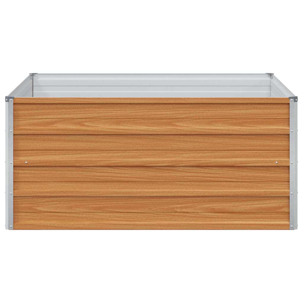 Letto rialzato da giardino Marrone Chiaro 100 x 100 x 45 cm