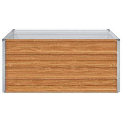 Letto rialzato da giardino Marrone Chiaro 100 x 100 x 45 cm