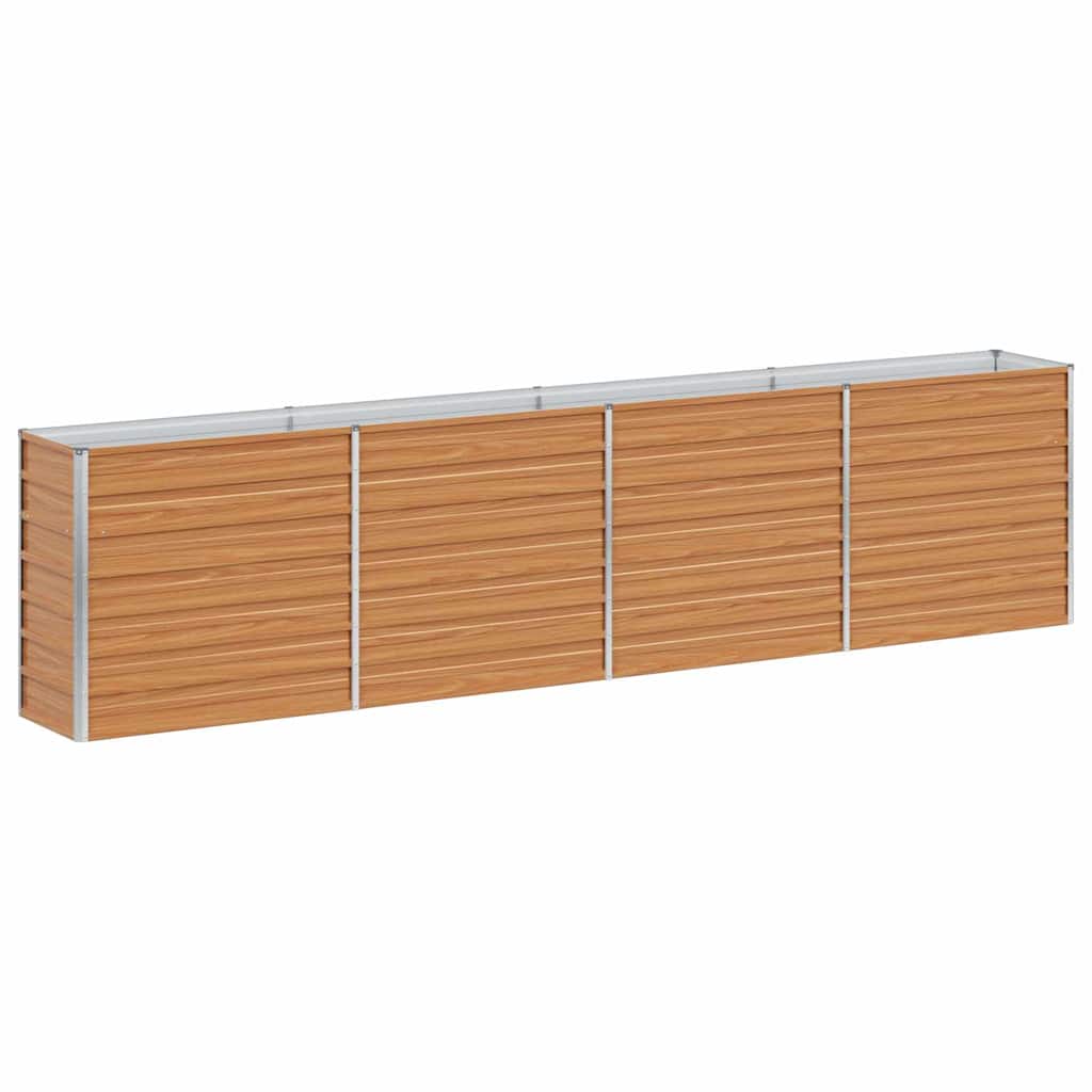 Letto rialzato da giardino Marrone Chiaro 320 x 40 x 77 cm