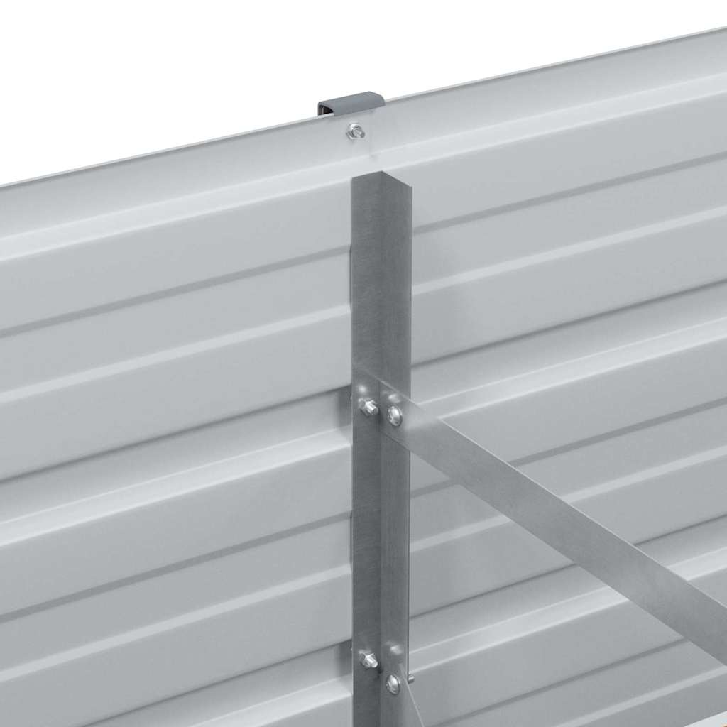 Letto rialzato da giardino Marrone Chiaro 240 x 40 x 77 cm