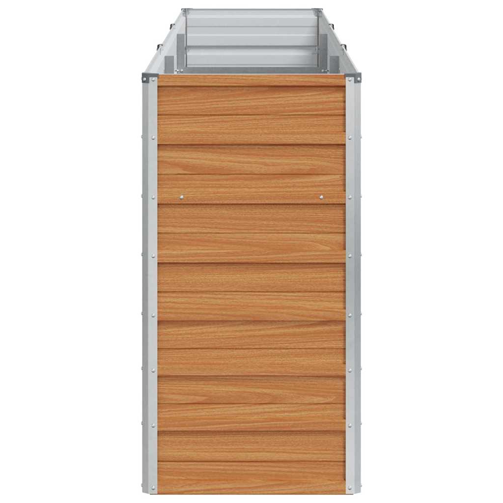 Letto rialzato da giardino Marrone Chiaro 240 x 40 x 77 cm