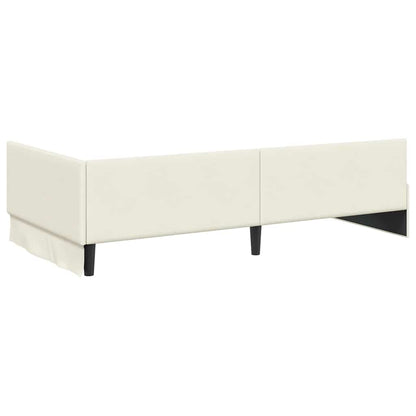 Struttura Letto Angolare con Materasso 2 pcs Grigio Velluto | homemem39