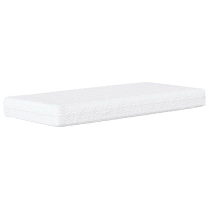 Cornice del letto ad angolo Grigio scuro 90 x 200 cm Velluto