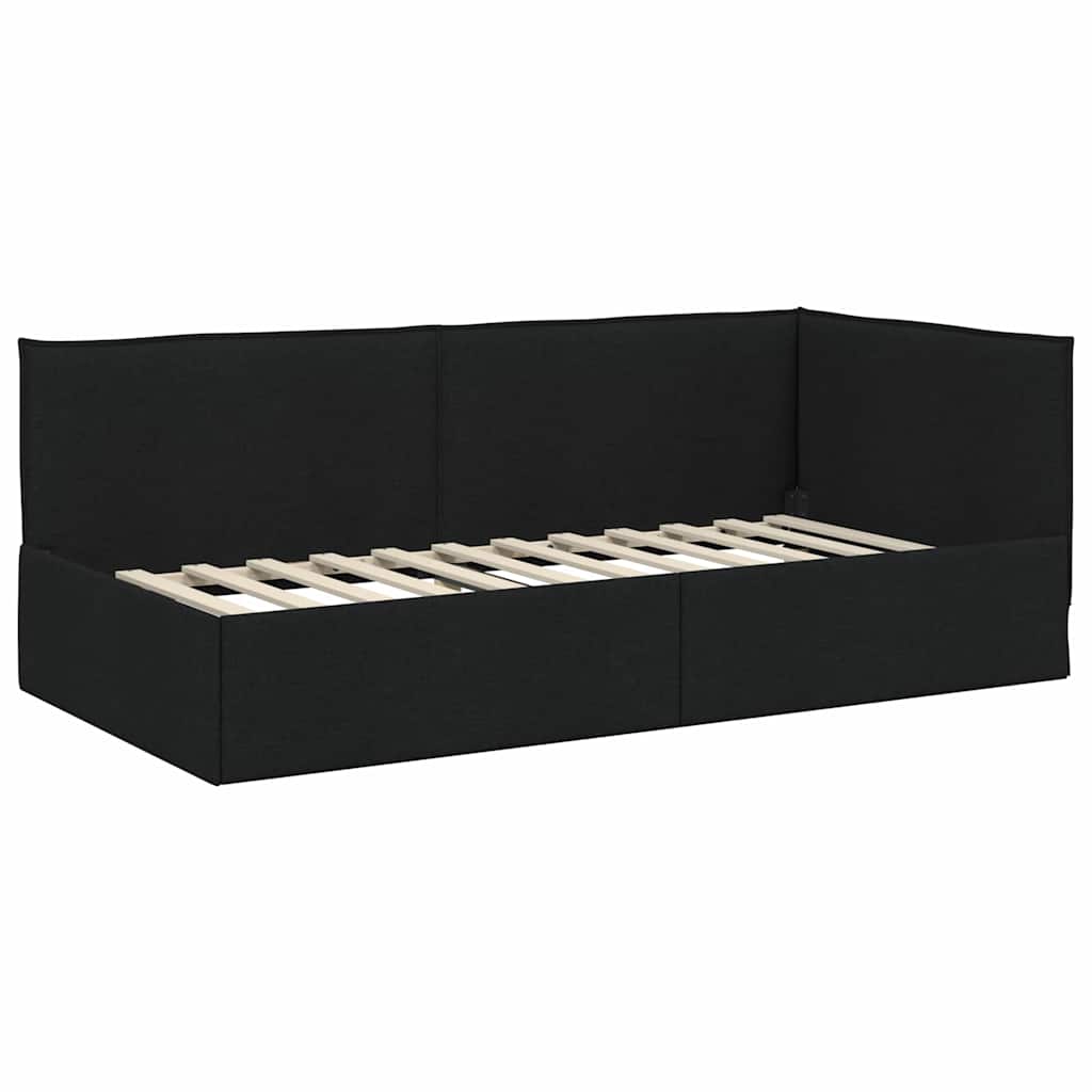 Struttura Letto Angolare con Materasso 2 pcs Verde Velluto | homemem39