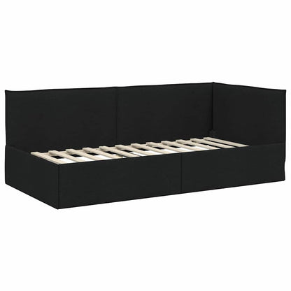 Struttura Letto Angolare con Materasso 2 pcs Verde Velluto | homemem39