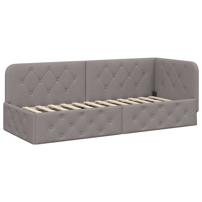 Cornice del letto ad angolo Talpa 80 x 200 cm Tessuto | homemem39