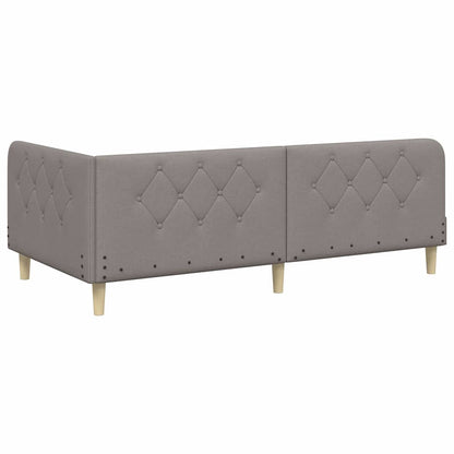 Cornice del letto ad angolo Talpa 90 x 190 cm Tessuto | homemem39