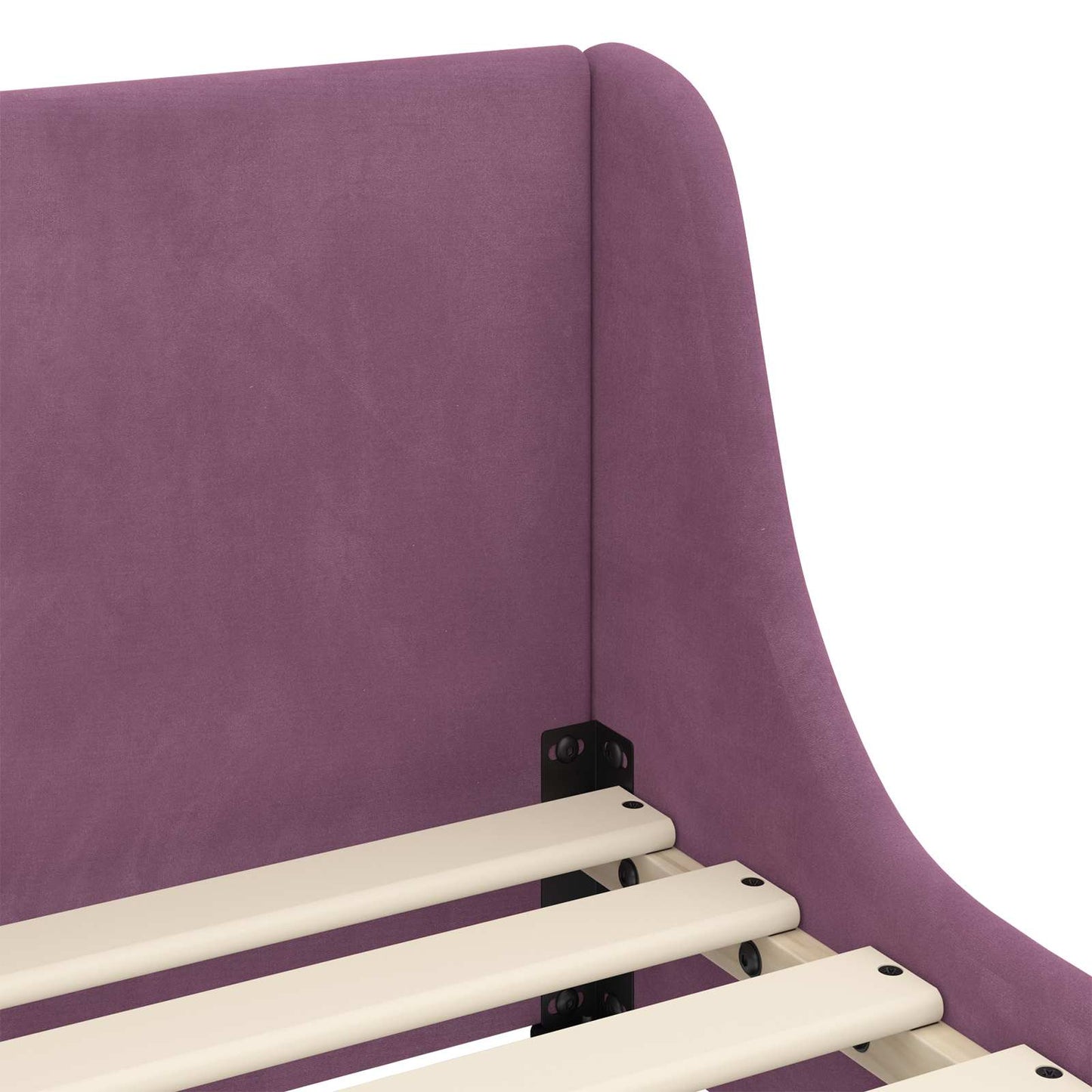 Struttura letto per bambini con testata Viola 70 x 140 cm | homemem39