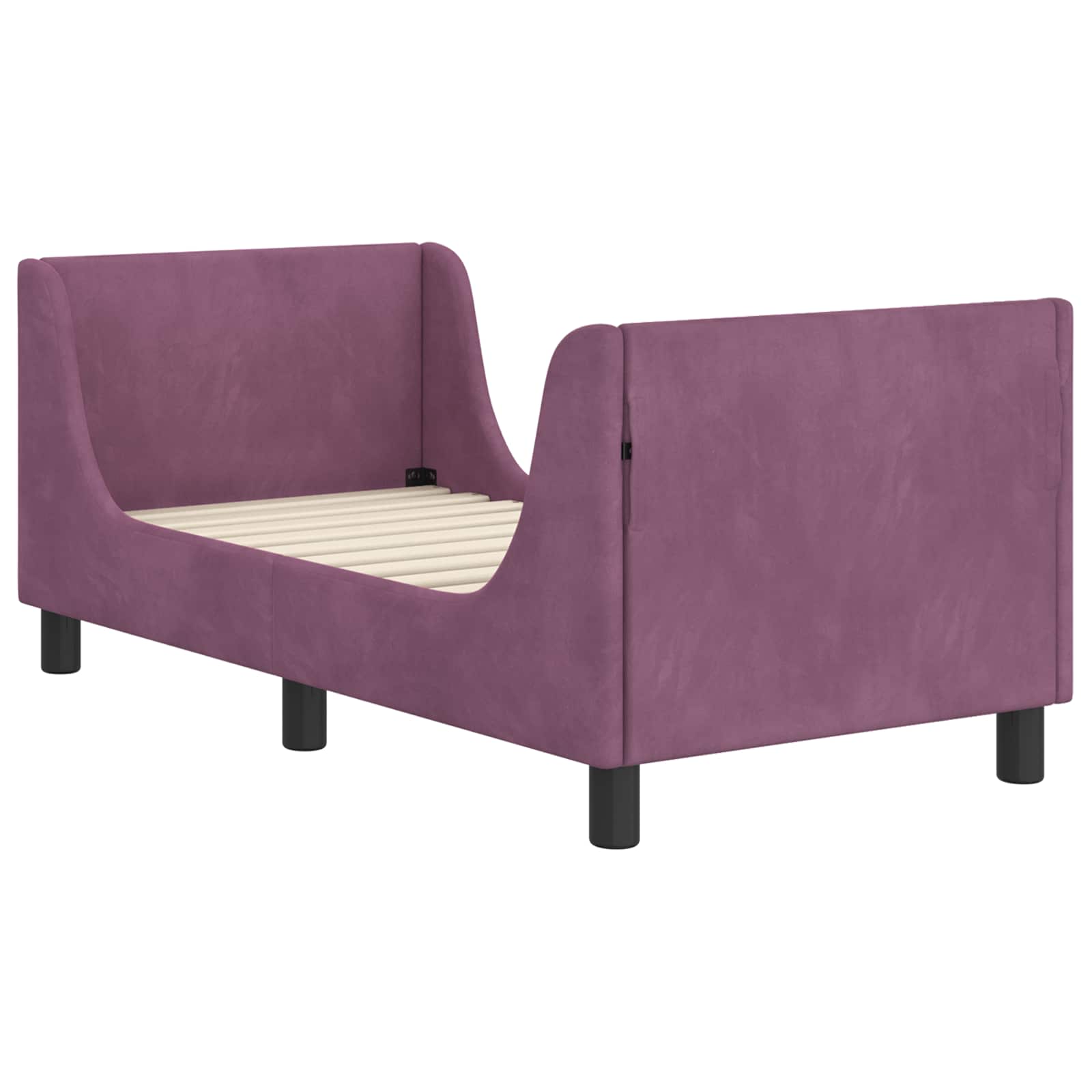 Struttura letto per bambini con testata Viola 70 x 140 cm | homemem39