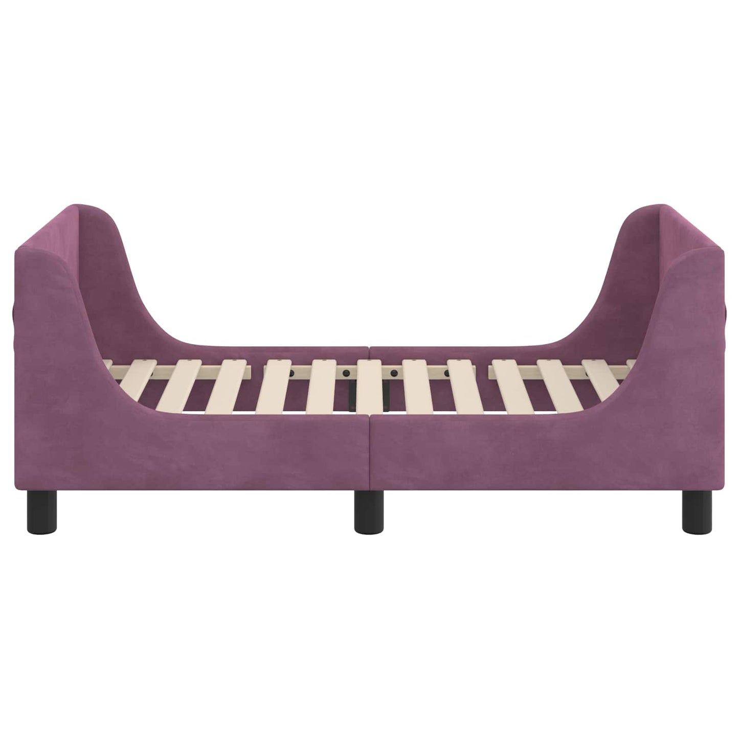 Struttura letto per bambini con testata Viola 70 x 140 cm | homemem39