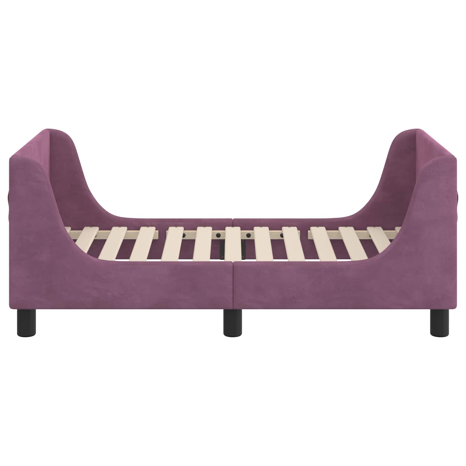 Struttura letto per bambini con testata Viola 70 x 140 cm | homemem39