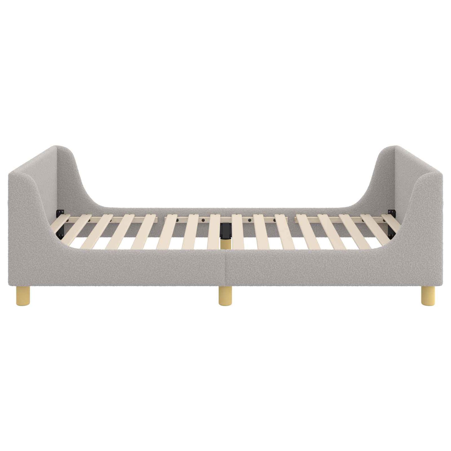 Struttura letto bambini con testata Grigio Chiaro 80x200 cm | homemem39