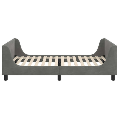Struttura letto bambini con testata Grigio Scuro 80 x 200 cm | homemem39