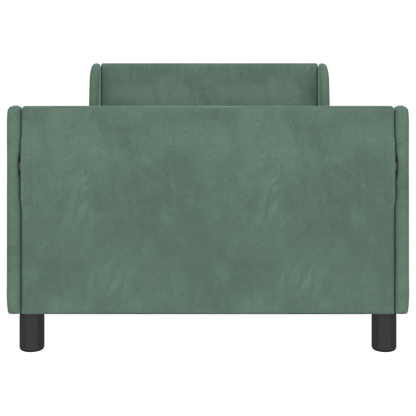 Struttura letto bambini con testata Verde Mare 80 x 200 cm | homemem39