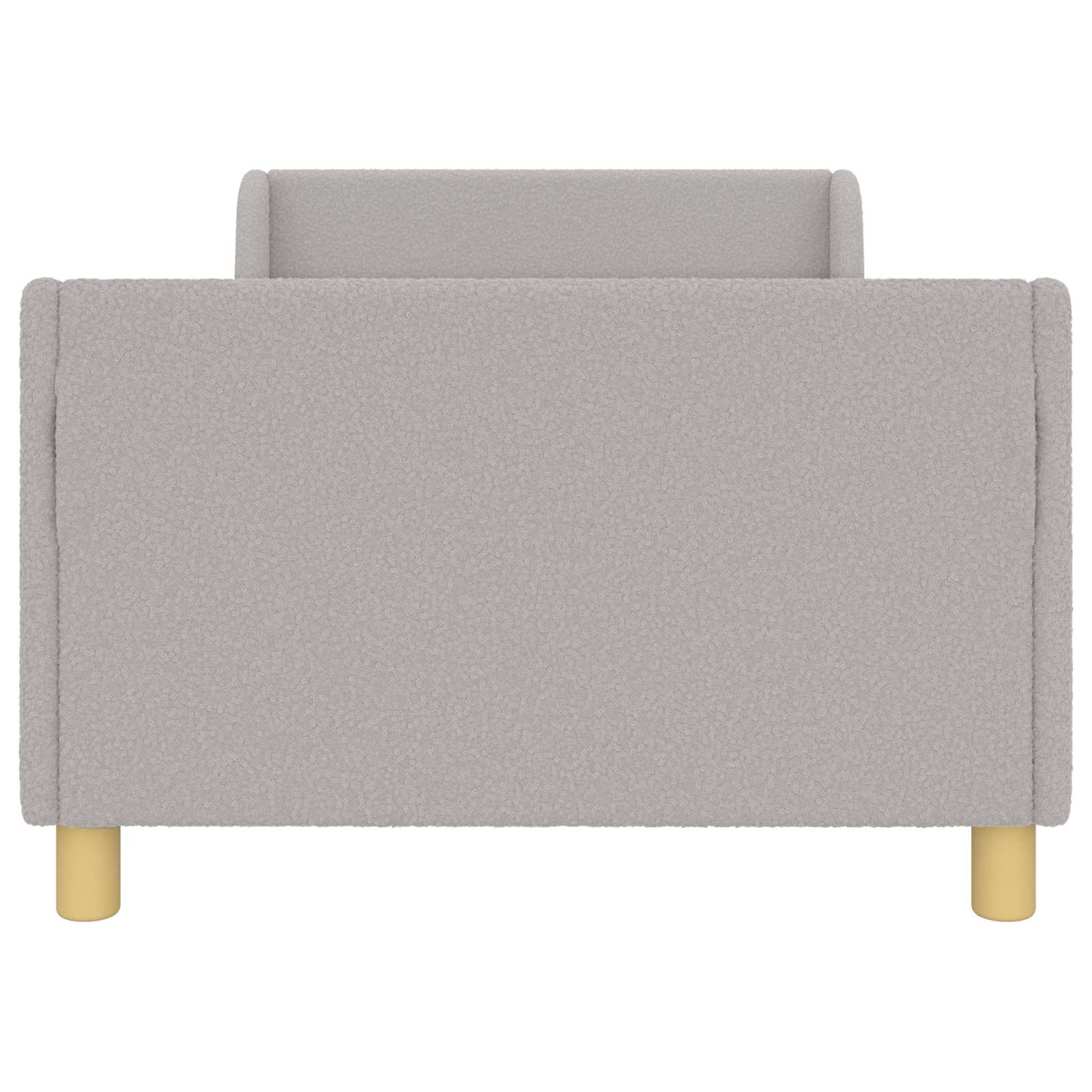 Struttura letto bambini con testata Grigio Chiaro 90x190 cm | homemem39