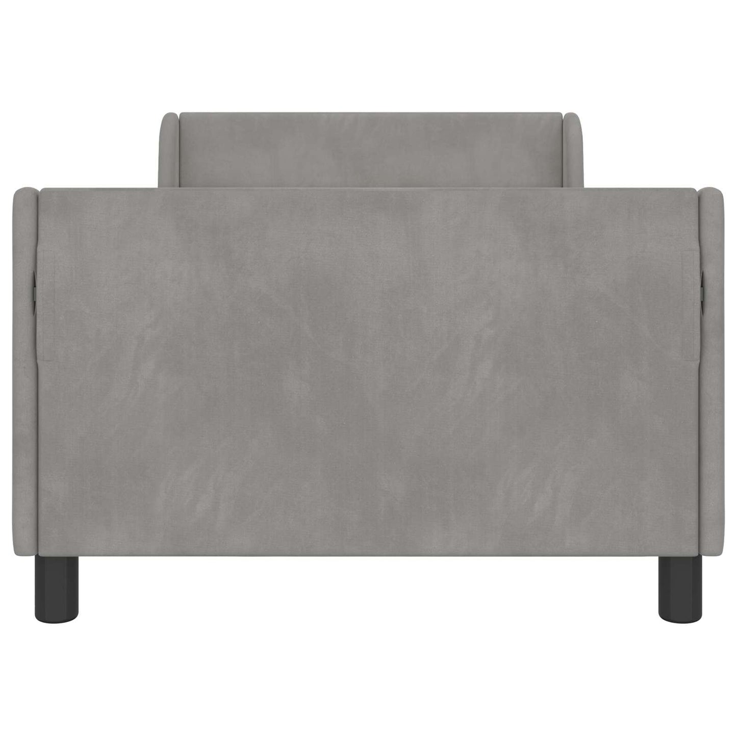 Struttura letto bambini con testata Grigio Chiaro 90 x 190 cm | homemem39