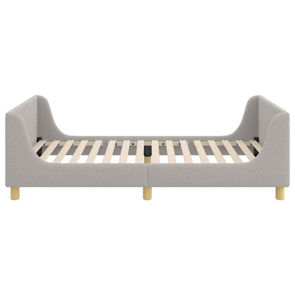 Struttura letto bambini con testata Grigio Chiaro 90x200 cm | homemem39