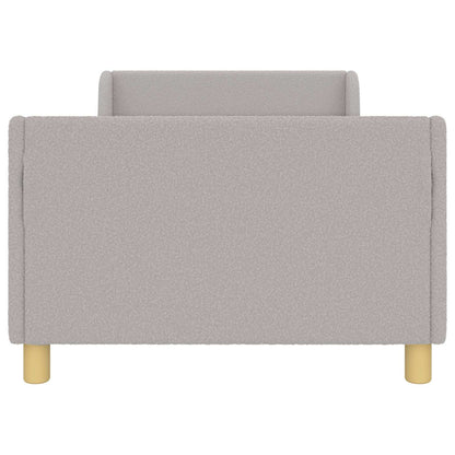 Struttura letto bambini con testata Grigio Chiaro 90x200 cm | homemem39
