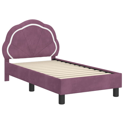Struttura letto per bambini con testata Viola 70 x 140 cm | homemem39