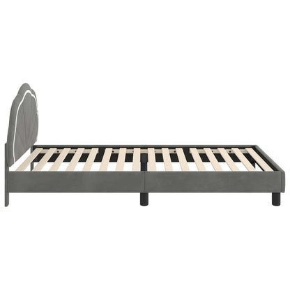 Struttura letto bambini con testata Grigio Scuro 80 x 200 cm | homemem39