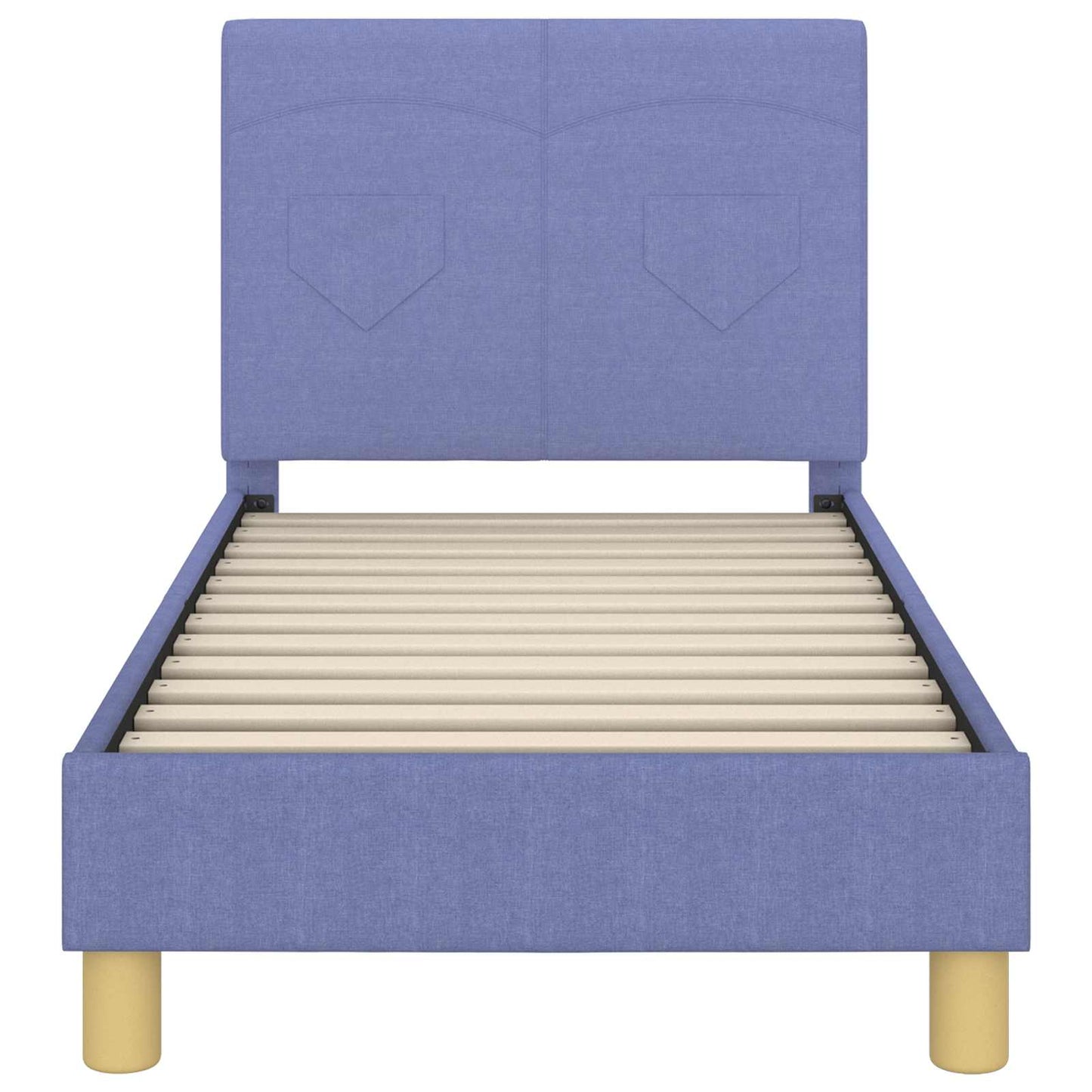 Struttura letto per bambini con testata Blu jeans 70 x 140 cm | homemem39