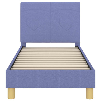 Struttura letto per bambini con testata Blu jeans 70 x 140 cm | homemem39