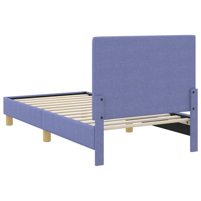 Struttura letto bambini con testata Blu jeans 80 x 160 cm | homemem39