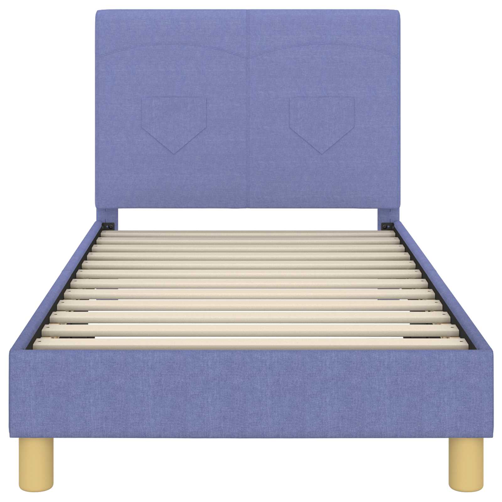 Struttura letto bambini con testata Blu jeans 80 x 160 cm | homemem39