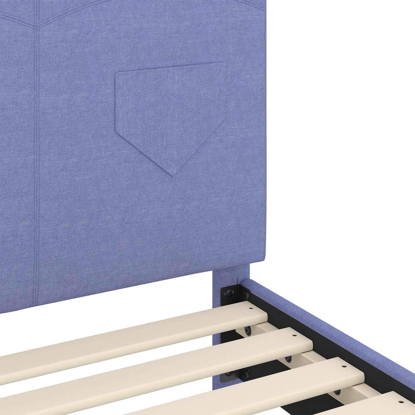 Struttura letto bambini con testata Blu jeans 90 x 190 cm | homemem39