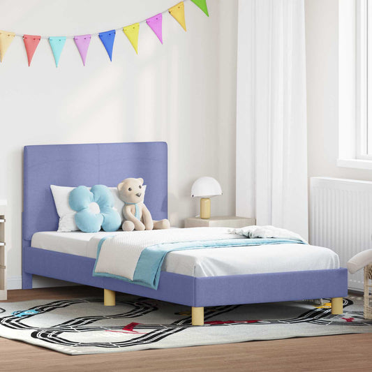 Struttura letto bambini con testata Blu jeans 90 x 190 cm | homemem39