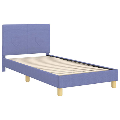 Struttura letto bambini con testata Blu jeans 90 x 190 cm | homemem39