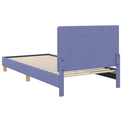 Struttura letto bambini con testata Blu jeans 90 x 190 cm | homemem39