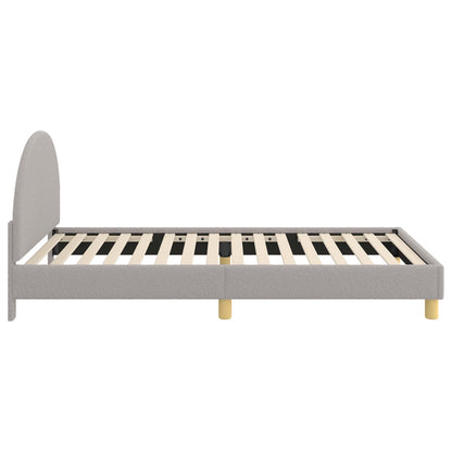 Struttura letto bambini con testata Grigio Chiaro 90x190 cm | homemem39