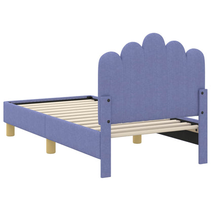 Struttura letto per bambini con testata Blu jeans 70 x 140 cm | homemem39