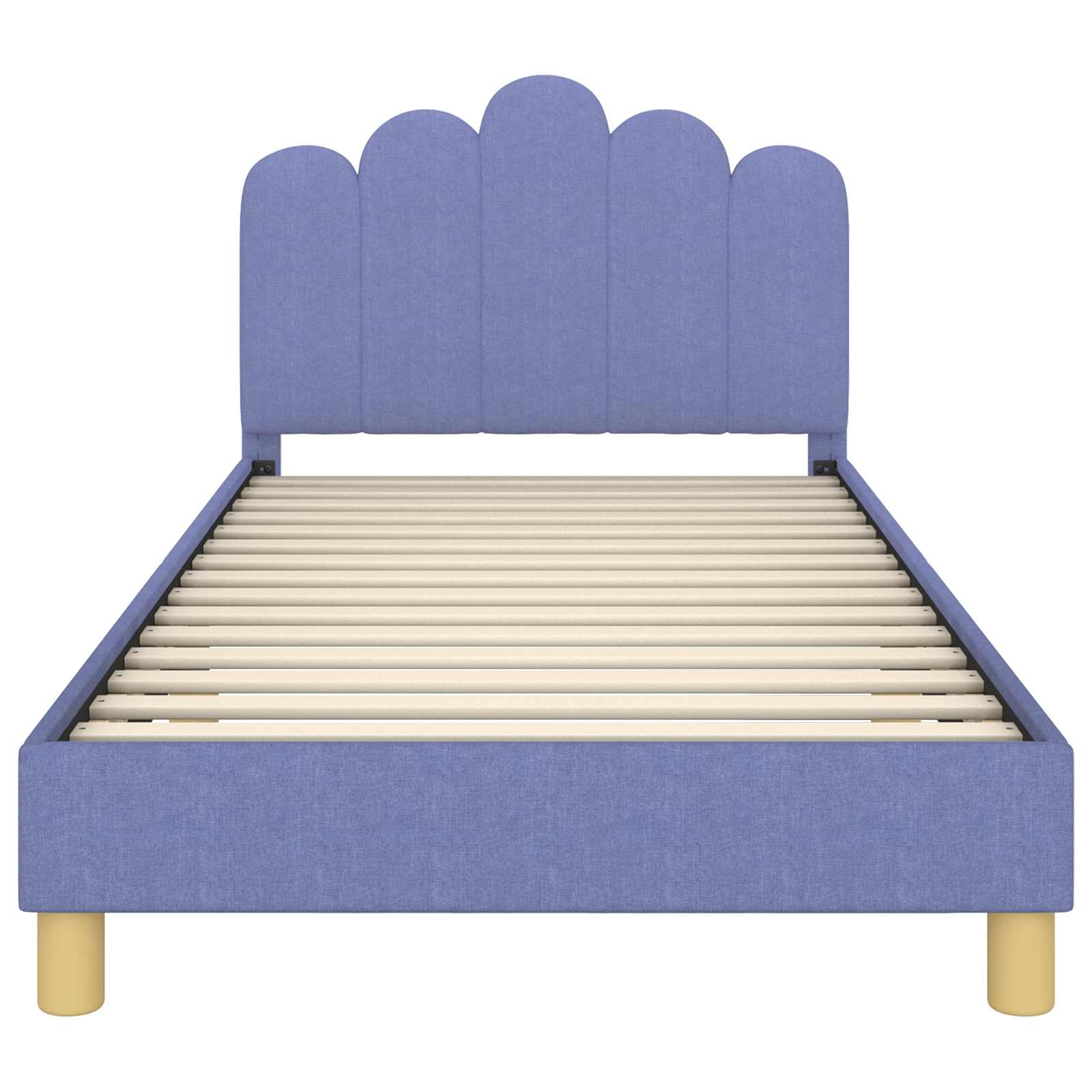 Struttura letto bambini con testata Blu jeans 90 x 190 cm | homemem39