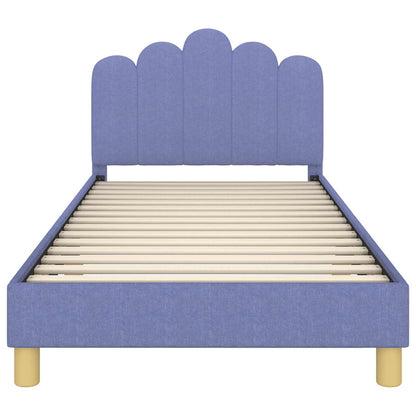 Struttura letto bambini con testata Blu jeans 90 x 190 cm | homemem39