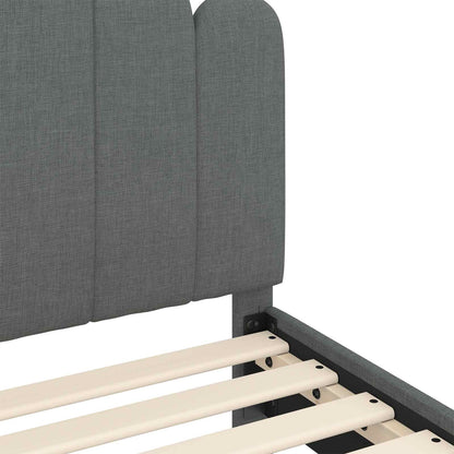 Struttura letto bambini con testata Grigio Scuro 90 x 200 cm | homemem39