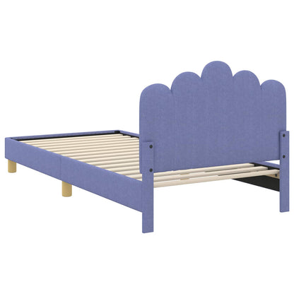 Struttura letto bambini con testata Blu jeans 90 x 200 cm | homemem39