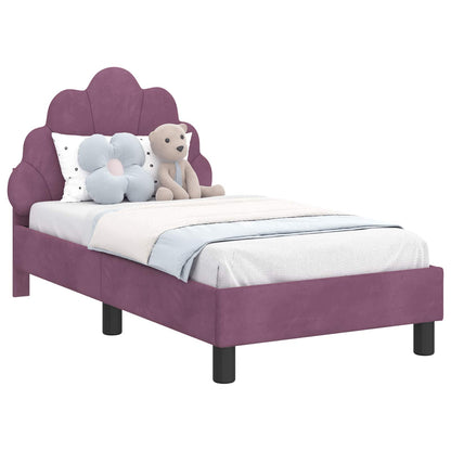 Struttura letto per bambini con testata Viola 70 x 140 cm