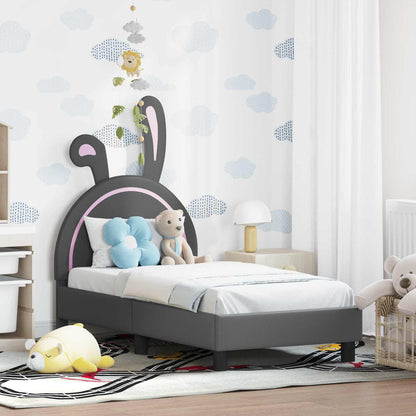 Struttura letto per bambini con testata Grigio chiaro