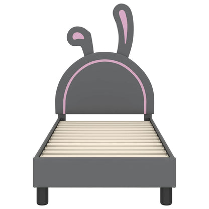 Struttura letto per bambini con testata Grigio chiaro