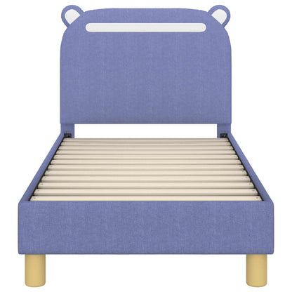 Struttura letto per bambini con testata Blu jeans 70 x 140 cm