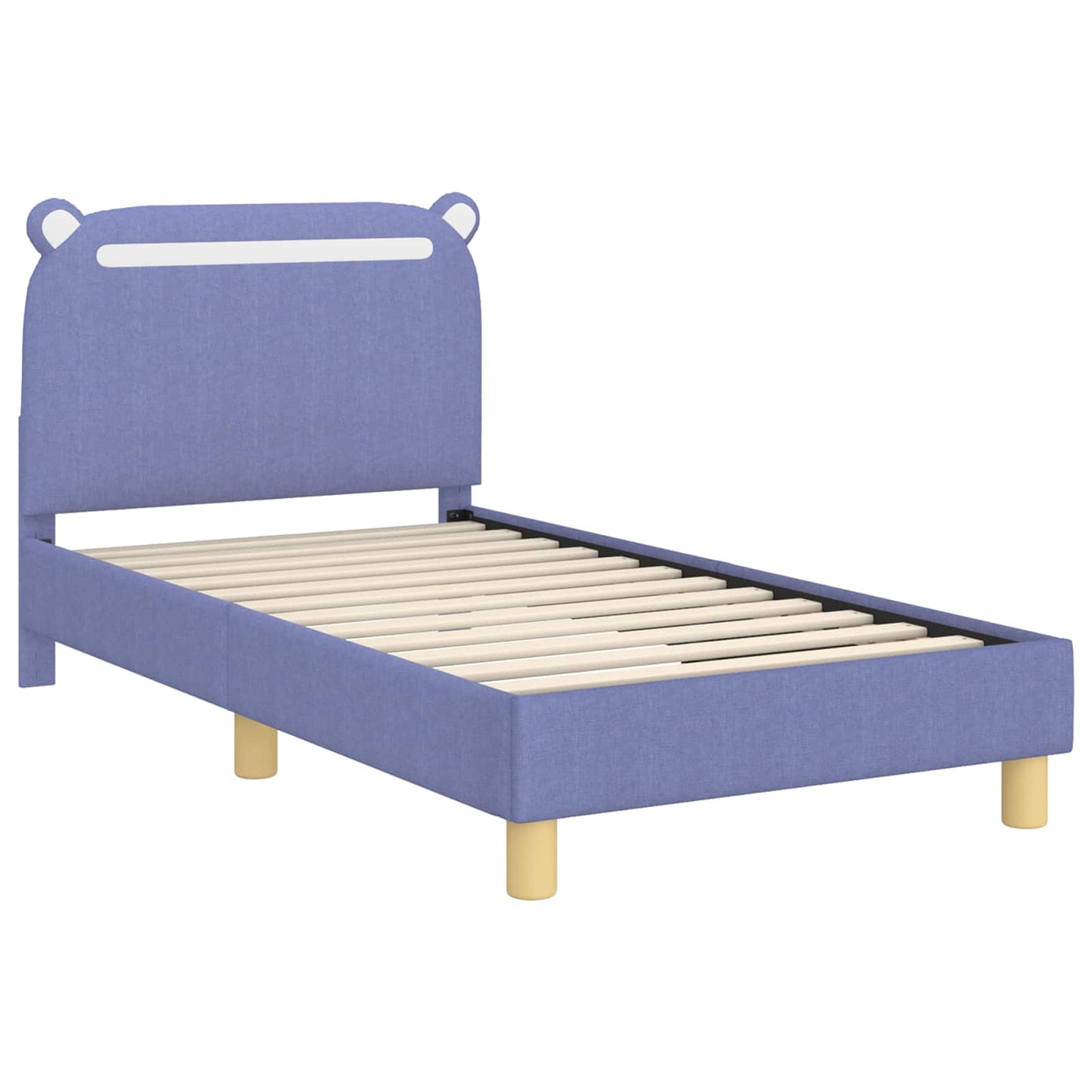 Struttura letto bambini con testata Blu jeans 80 x 160 cm
