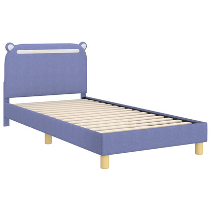 Struttura letto bambini con testata Blu jeans 90 x 200 cm