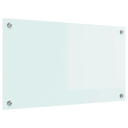 Rivestimento da Cucina Bianco 70 x 40 x 0.8 cm vetro temperato