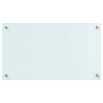 Rivestimento da Cucina Bianco 70 x 40 x 0.8 cm vetro temperato